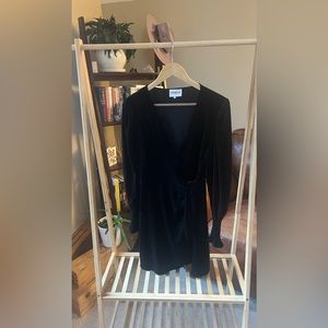 FRNCH velvet dress